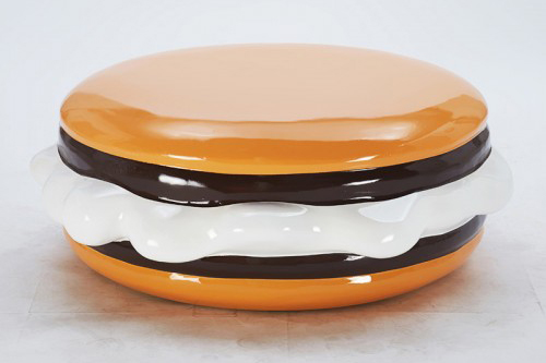 <b>玻璃钢汉堡坐凳</b>